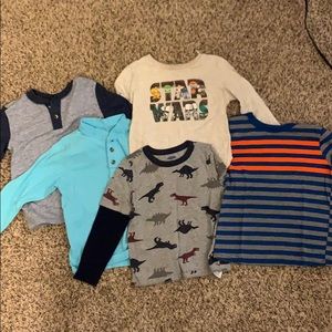 4T Longsleeve Tee Bundle